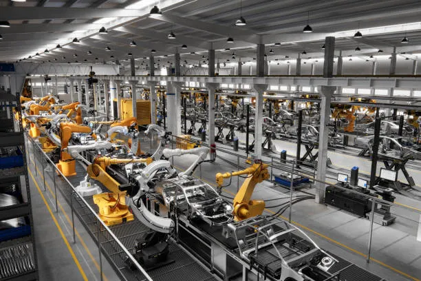 High-Tech Industrial & Manufacturing Workspace